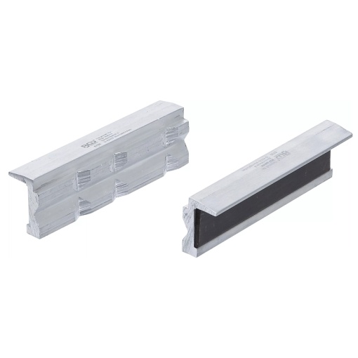 Bacuri protectie menghina 100mm, aluminiu cu profil in V pentru tevi, BGS