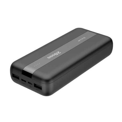Baterie externă Tellur PBC203 20000mAh 2xUSB+Type-C+MicroUSB, negru