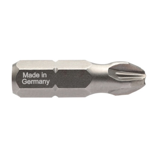 Bit hexagonal USH 1/4” DIN 3126 – Forma C 6,3 – profil Phillips PH 2