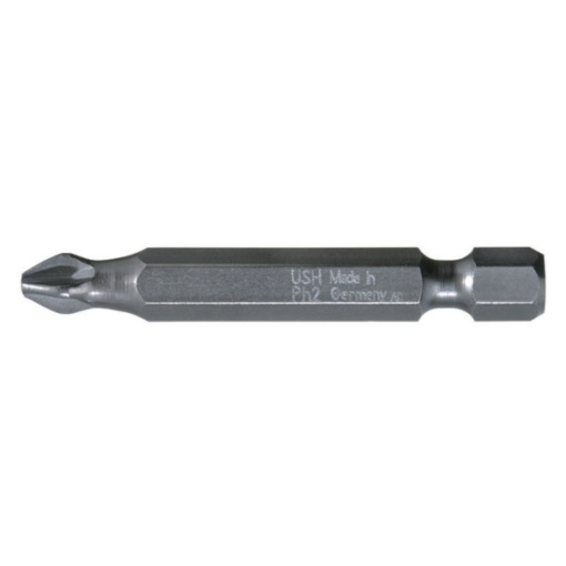 Bit hexagonal USH 1/4” DIN 3126 – Forma E 6,3 – profil Phillips lung PH 2