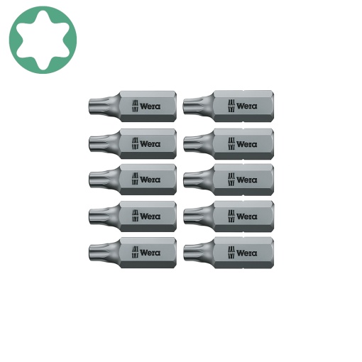 Bit surubelnita Wera 867 1 TORX TX30 Set 10 bucati 25 mm compatibil suport 1 4 , 05066490001