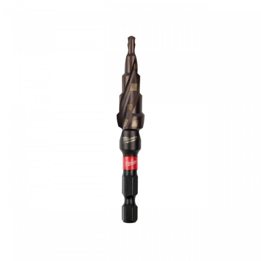 Burghie în trepte SHOCKWAVE™ IMPACT DUTY Milwaukee ShW 4 to 12 mm, 2 mm steps