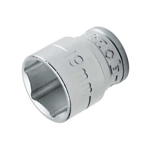 Cap cheie tubulara cu simplu hexagon MOB 3/8” - SH - 17,8 mm