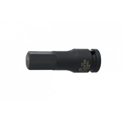 Cap cheie tubulara Unior IMPACT 1/2” profil hexagonal exterior, 7/16”