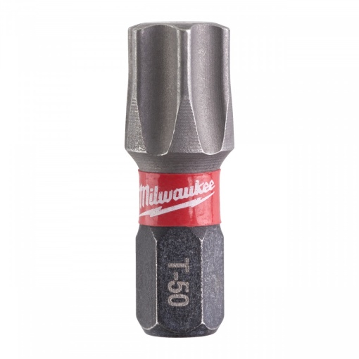 Cap surubelnita Torx (TX) Milwaukee SHOCKWAVE (Lungime totală (mm): 25, Tip: TX 50) 2 buc