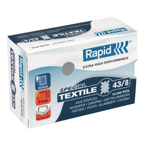 Capse 43 8 Rapid Textil 10.000 buc. SUPER STRONG