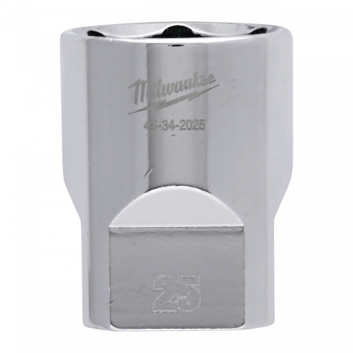 Cheie tubulară Milwaukee 1/2, sistem metric, 25mm, scurtă