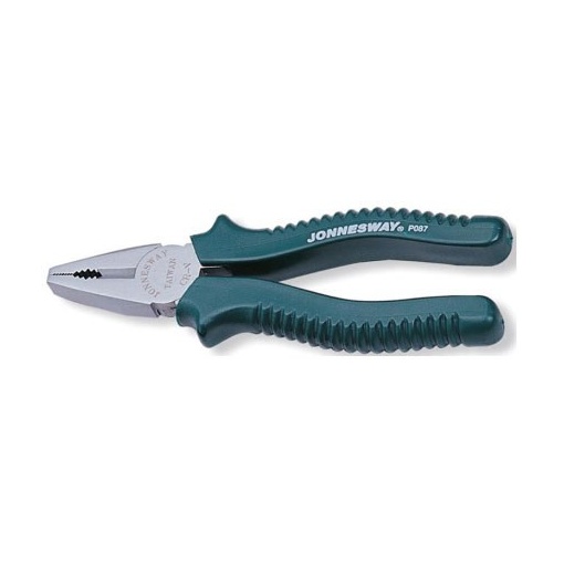 Clește combinat Jonnesway cu mânere din polimer, 7" 180 mm