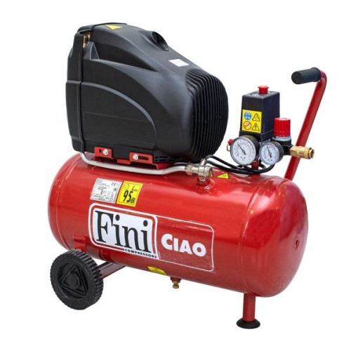 Compresor de aer Fini CIAO24/OL1850, 24 l, 1100 W, 8 bar, 179 l/min