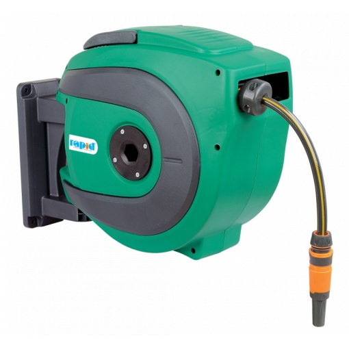 Derulator automat cu furtun pentru apa, 20 m, 12 mm
