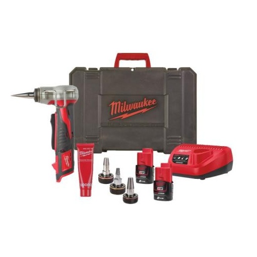 Dispozitiv sub-compact M12™ pentru lărgirea sistemelor Uponor Q&E C12 PXP-202C, incarcator, 2 baterii, geanta