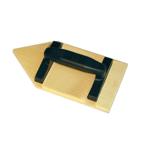 Drișcă din lemn cu vârf, mâner oval - 18×33