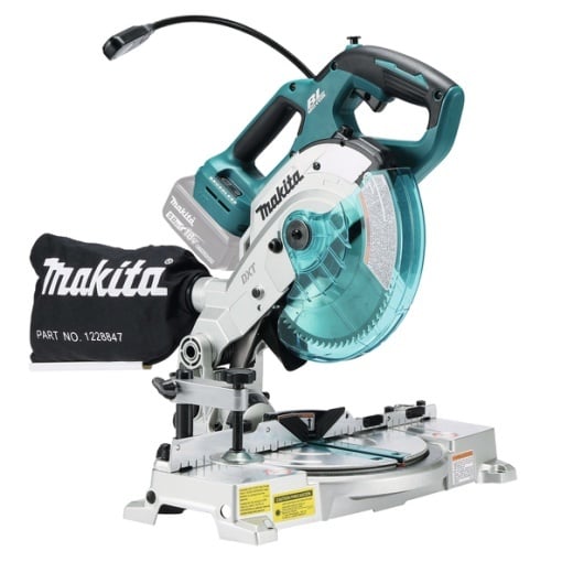 Fierastrau circular de masa Makita LXT 18V, 165 mm, fara acumulatori