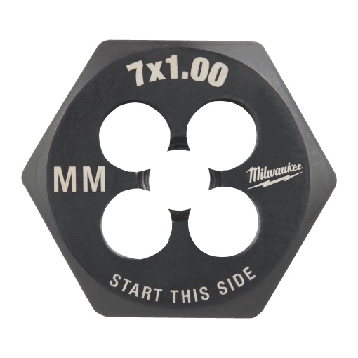Filiera hexagonala Milwaukee pentru filet metric, M7-1.00
