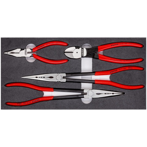 KNIPEX 00 20 01 V16 Set de clești în suport de spumă