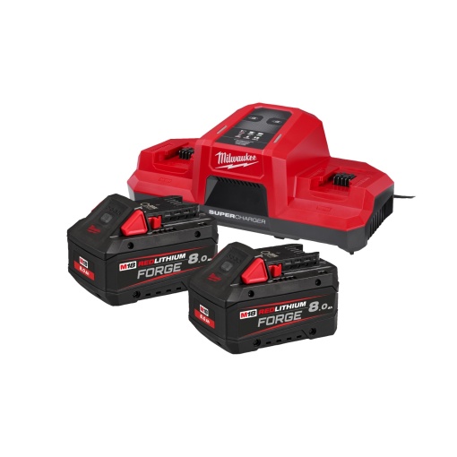M18FORGENRG-802DBSC Set de acumulatori și încărcător M18™ FORGE™
