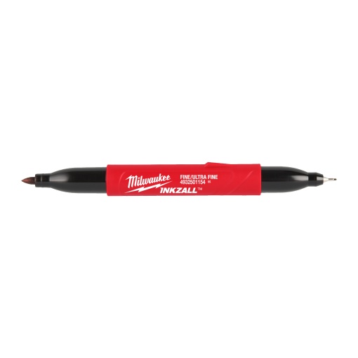 Marker Milwaukee INKZALL™ cu două capete - varf ultrafin si varf fin