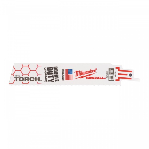 Metal: Pânze Heavy Duty TORCH™ pentru lucrări de demolare Milwaukee TORCH 150 x 18 Tpi - 25 bucati