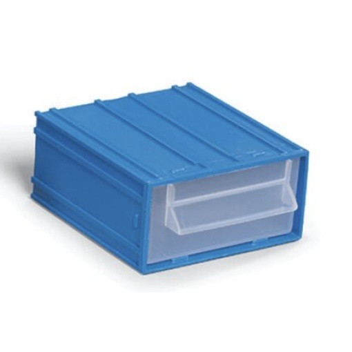 Modul plastic cu capac Port-Bag 105x120x50mm albastru