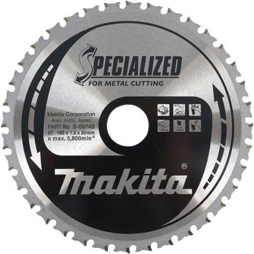 Panza cu carburi metalice Makita, 136x20x1.5 mm, 30 dinti