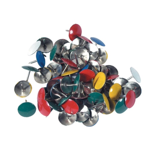 Pioneze colorate Forster 100/cutie