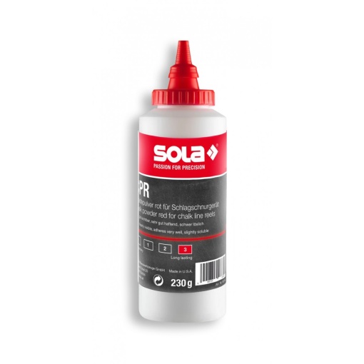Pulbere de creta Sola CPR, 230gr, rosu