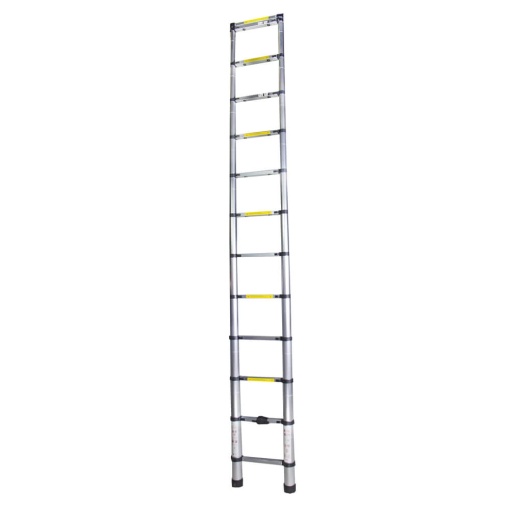 Scara telescopica aluminiu BISONTE STR1038 13 trepte inaltime maxima 3.80 m