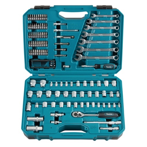 Set 120 piese Makita tubulare, biti si chei de mana