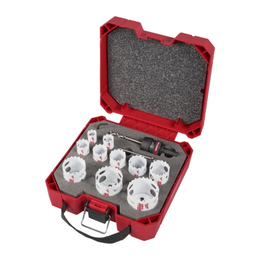 Set 13 carote bimetal Milwaukee Hole Dozer™ Quik Lok™ 19-57 mm