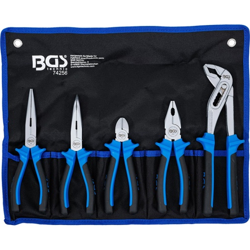 Set 5 clesti si patenti combinati BGS 74256 165-245 mm