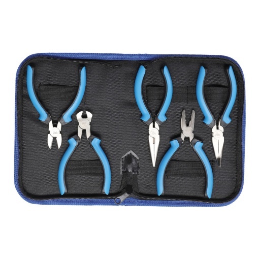 Set 5 piese BGS clesti mini, de precizie, pentru electronica 105-130mm
