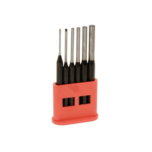 Set 6 dornuri brunate, în suport PVC MOB - 6 buc.