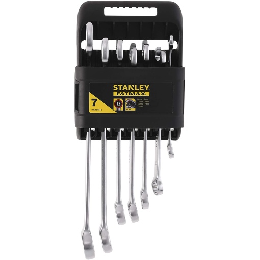 Set 7 chei combinate Stanley FATMAX 8-19mm
