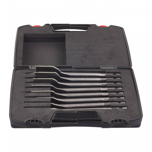 Set 8 burghie plate pentru lemn 12-32mm Milwaukee [ ⌀ 12 / 16 / 18 / 20 / 22 / 25 / 28 / 32 x 152 mm lungime ]