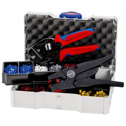 Set de sertizare KNIPEX pentru ferule 1252 piese 0,08 – 10 + 16 mm²