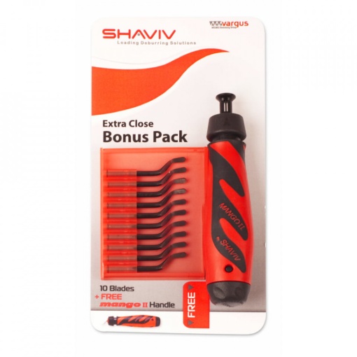 Set debavurator + 10 lame HSS E100 pentru industria grea