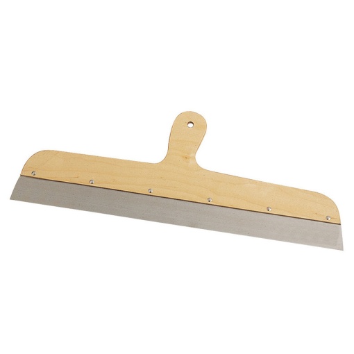 Spaclu grosier cu armatura, maner monobloc din lemn stratificat - 35