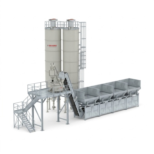 Statie de beton stationara SAMI Tecnomix 2-50 LT