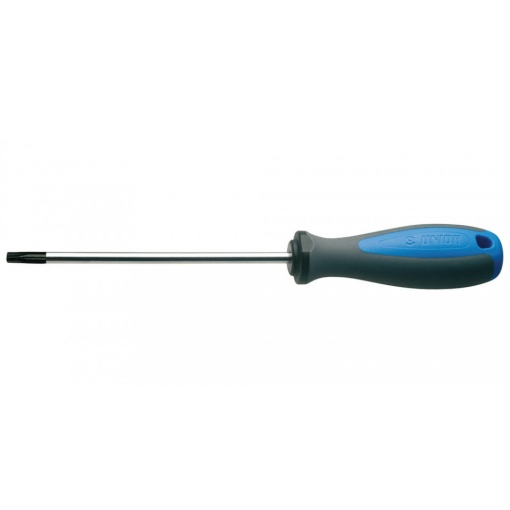 Surubelnita profil TORX (TX) pentru suruburi cu pin maner trimaterial TBI, cromata, DIM TR25