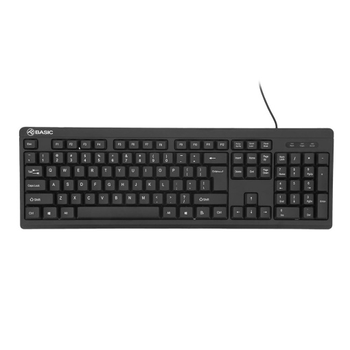 Tastatură cu fir Tellur Basic, US, USB, negru