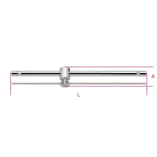 Teu culisant actionare Beta 1/2' 920/42