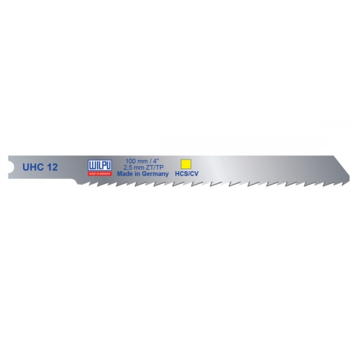 UHC 12 Panza HCS/CV pentru fierastrau vertical, prindere U, pentru lemn / 5 bucati, DIM 100 x 7.8 x 1.27 mm