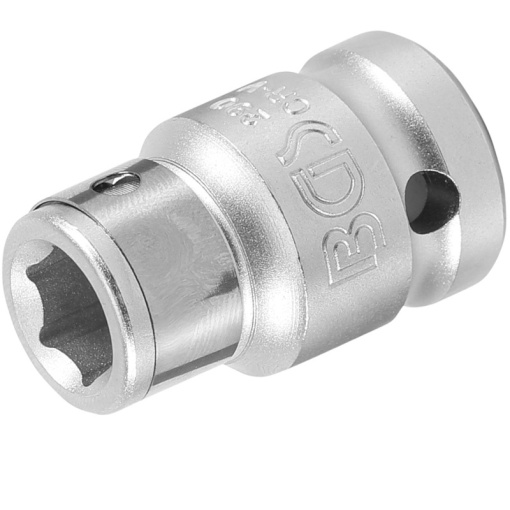 Adaptor 1/2" cu bila fixare pentru biti 10 mm