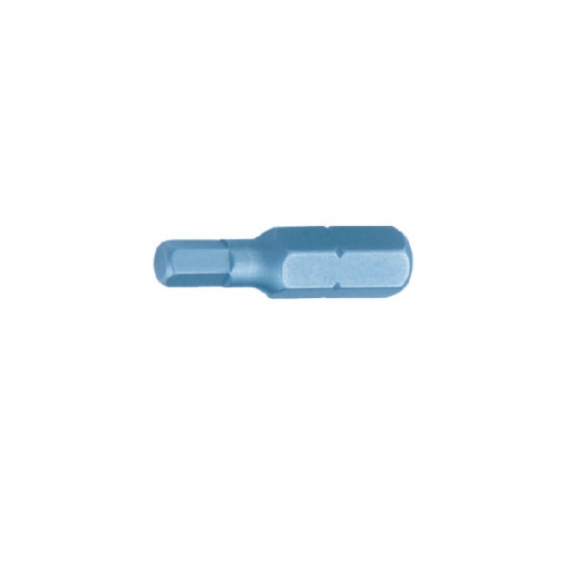 Bit hexagonal USH 1/4” BLUE SHOCK Forma E 6,3 – profil hexagon HX 6