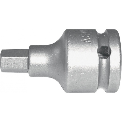 Cap cheie tubulara de impact cu profil hexagon exterior ASW 1/2", HX12 L55mm