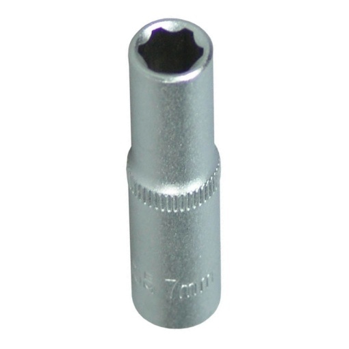 Cheie tubulara BGS Super Lock, lunga, 7 mm, 1/4"