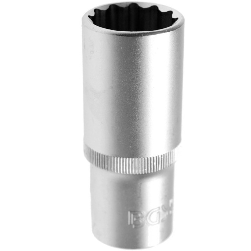 Cheie tubulara lunga BGS 12 puncte (dublu hexagon), 24mm, 1/2"