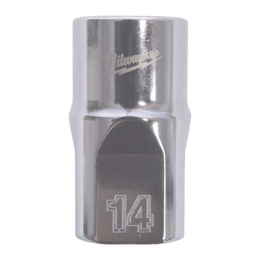 Cheie tubulara scurta in 12 puncte Milwaukee 1/2", 14mm