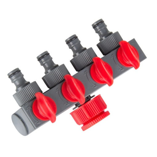 CONECTOR DISTRIBUITOR CU 4 ROBINETI 1" - 3/4" / BLISTER - Img 1