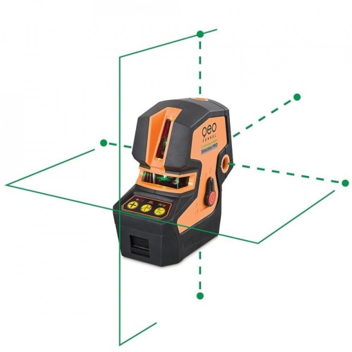 CrossPointer5 GREEN SP - laser verde cu puncte si linii incrucisate